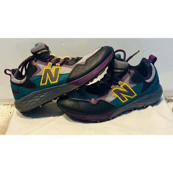 New Balance Mens Freshfoam Crag Trail V2 Multicolored Athletic Shoes Running 4.5 - Picture 4 of 10